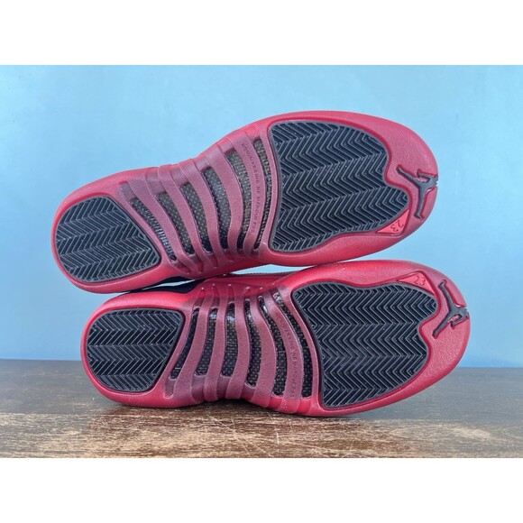Nike Air Jordan 12 Retro GS “Flu Game” Size 5.5Y/Women's Size 7 153265-002 - Picture 10 of 11